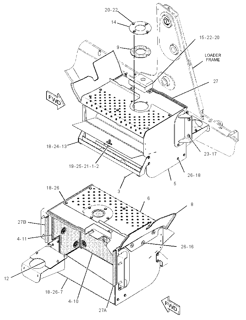 COVER GP-EXHAUST 3379721 CAT