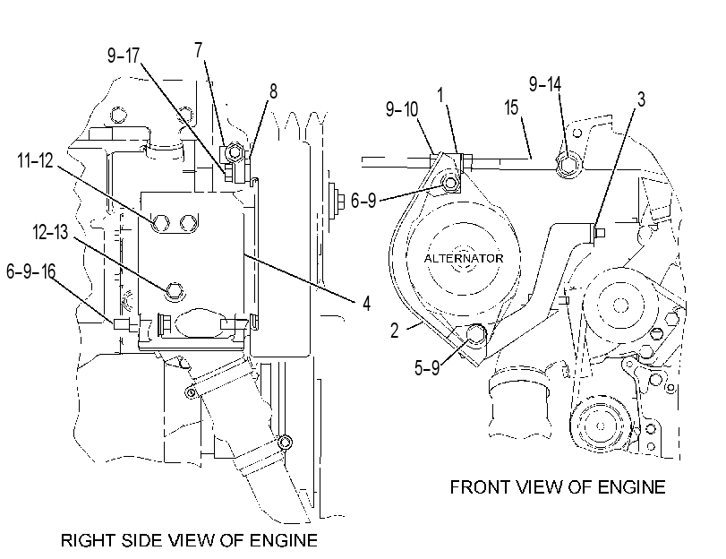 GUARD GP-ALTERNATOR 4344443 CAT