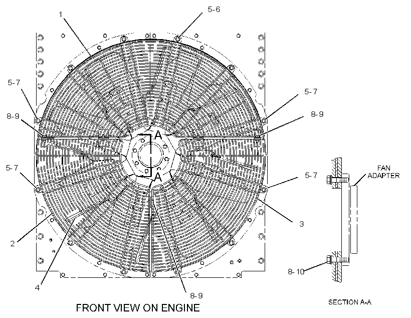 FAN GP-EJECTOR 1247521 CAT