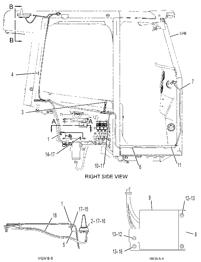Проводка связи 3431768 CAT