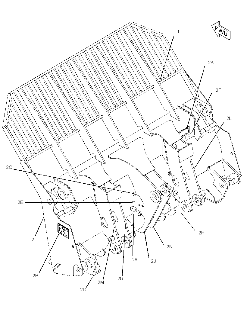 BULLDOZER GP 2656479 CAT