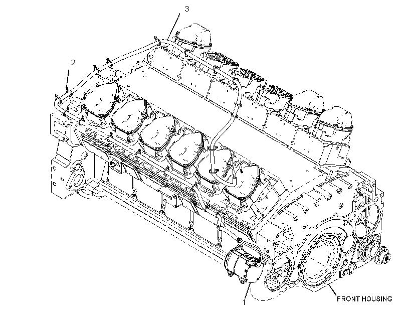 Проводка генератора 3805442 CAT