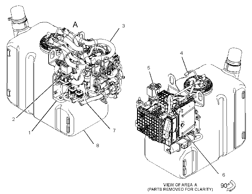 Модуль AdBlue (компоновка) 3866556 CAT