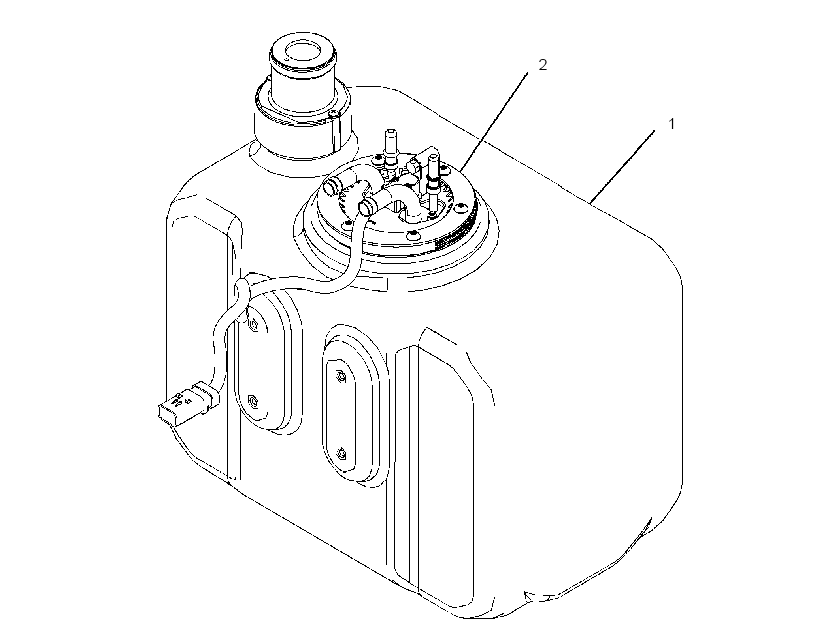 Бак AdBlue 4650563 CAT