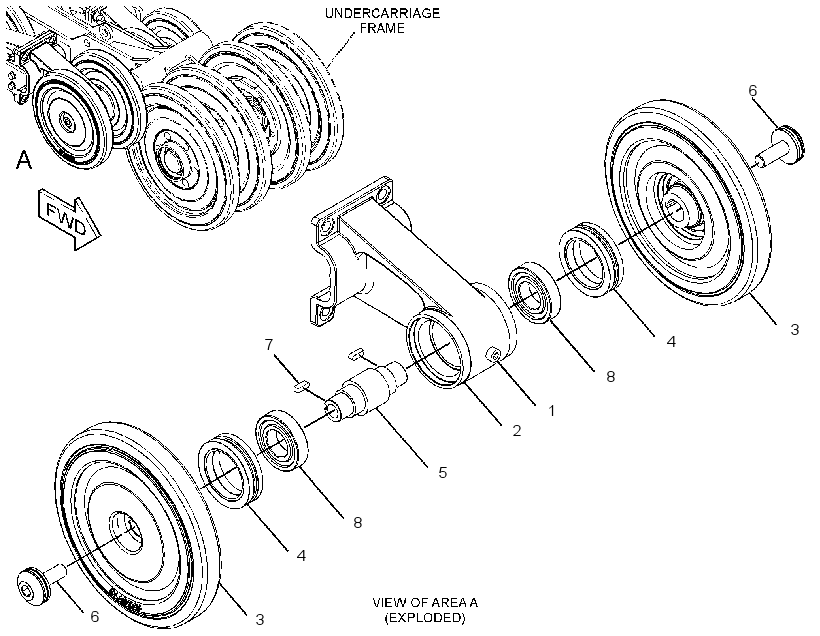SUSPENSION GP-BOGIE 3725769 CAT