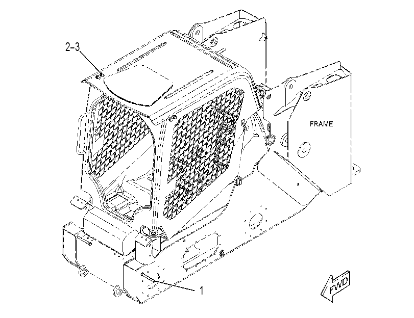 MOUNTING GP-ROADING LIGHTS 4227656 CAT