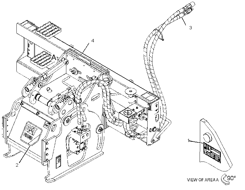 COLD PLANER AR 3818300 CAT