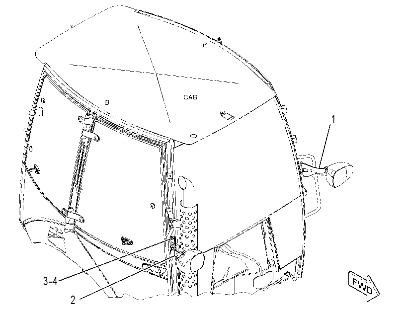 MOUNTING GP-LIGHTING 4212613 CAT