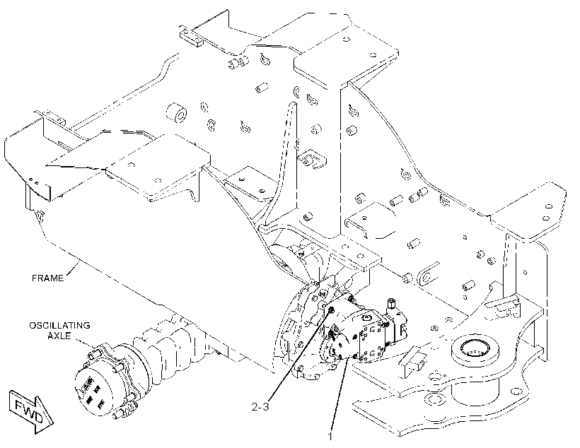 MOTOR & MTG GP-HYDROSTATIC 3967840 CAT