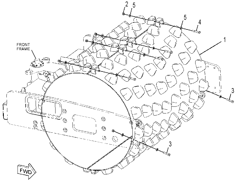 SHELL GP-PADDED 3776250 CAT