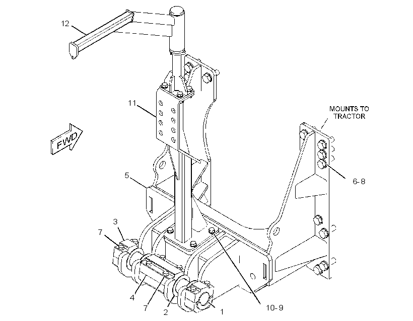 HITCH GP-TOWING 3634532 CAT