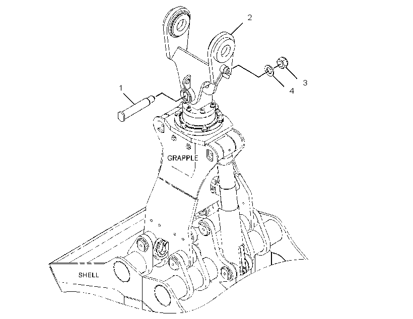 LINK GP-GRAPPLE 2771851 CAT