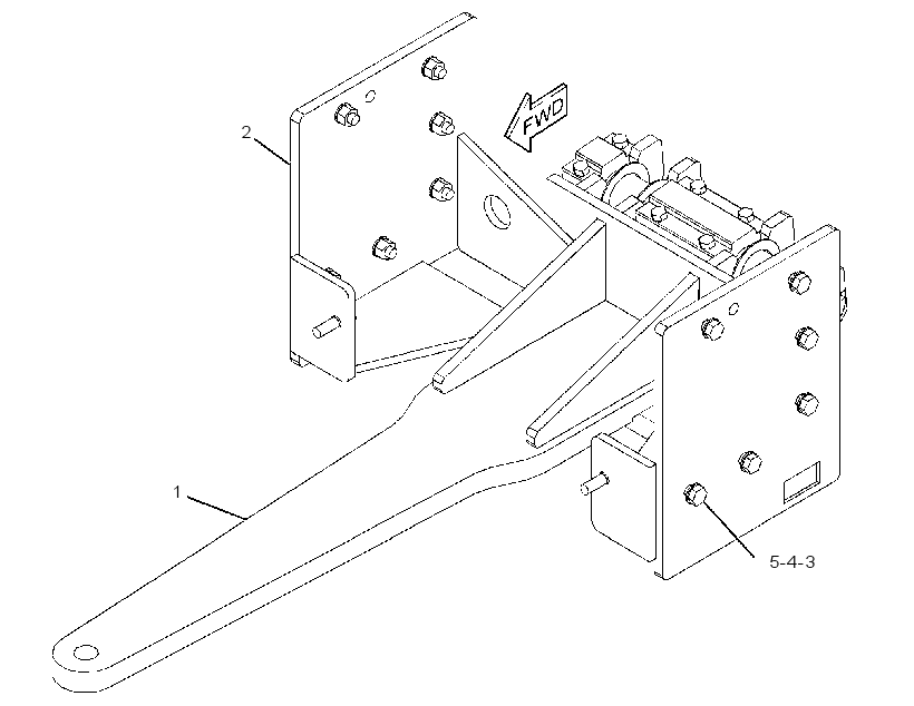 HITCH GP-TOWING 4169808 CAT