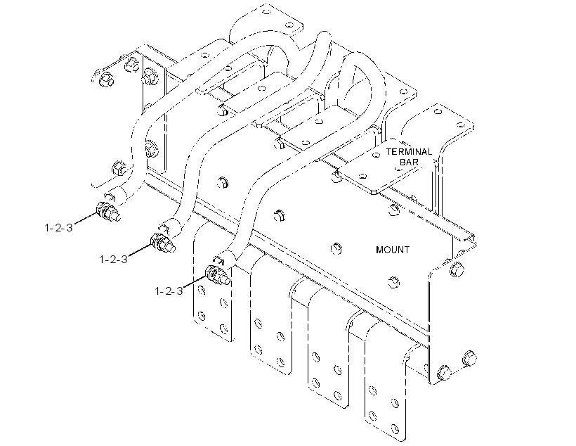 MOUNTING GP-CONNECTOR 4235434 CAT