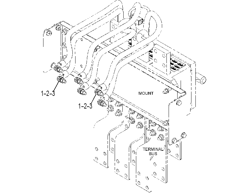 MOUNTING GP-CONNECTOR 4235435 CAT