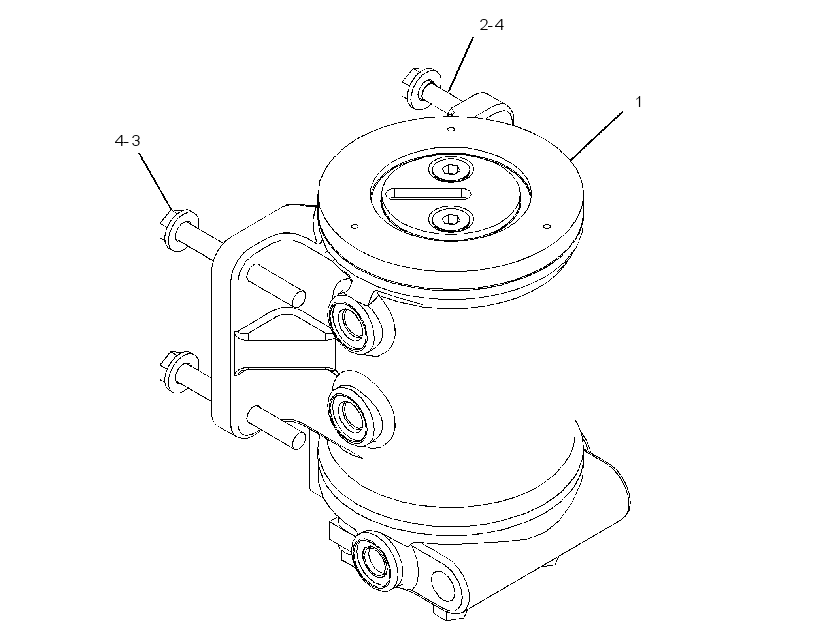 Поворотное соединение 3625223 CAT