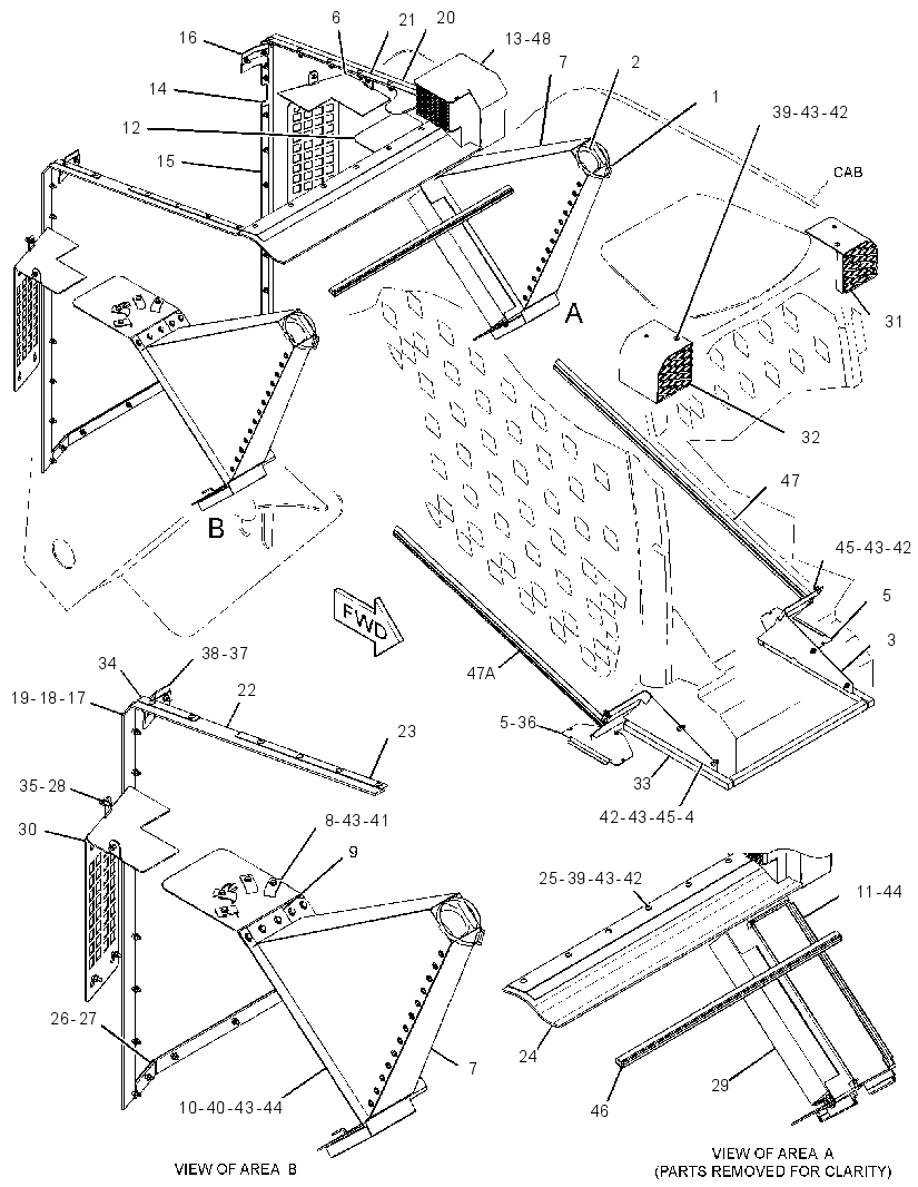 KIT-MACHINE ENCLOSURE SEAL 3455840 CAT