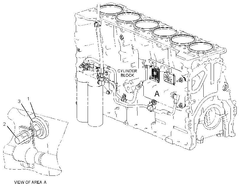 FASTENER GP-FUEL INJ LINES 3532831 CAT
