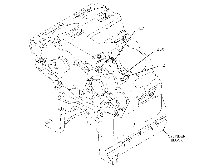 ADAPTER GP-TURBOCHARGER OIL 4321165 CAT