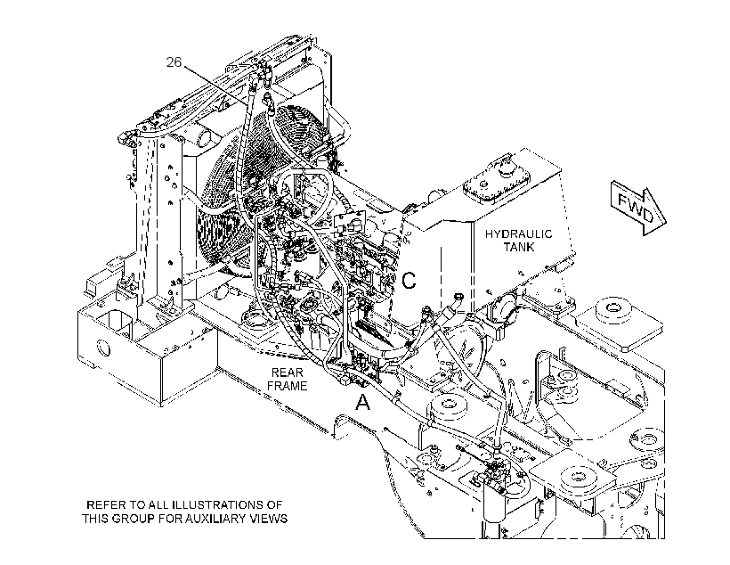 FILTER & LINES GP-HYDRAULIC 4251890 CAT
