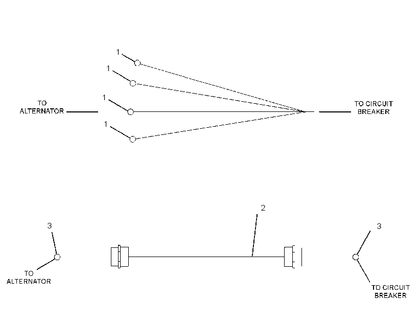 WIRE AS-ALTERNATOR 2748965 CAT