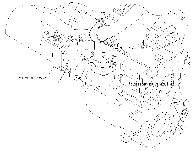 FASTENER GP-OIL COOLER 4249806 CAT