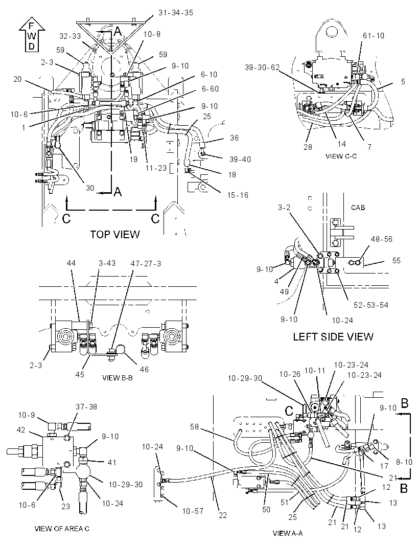 LINES GP-STEERING NEUTRALIZER 4166597 CAT