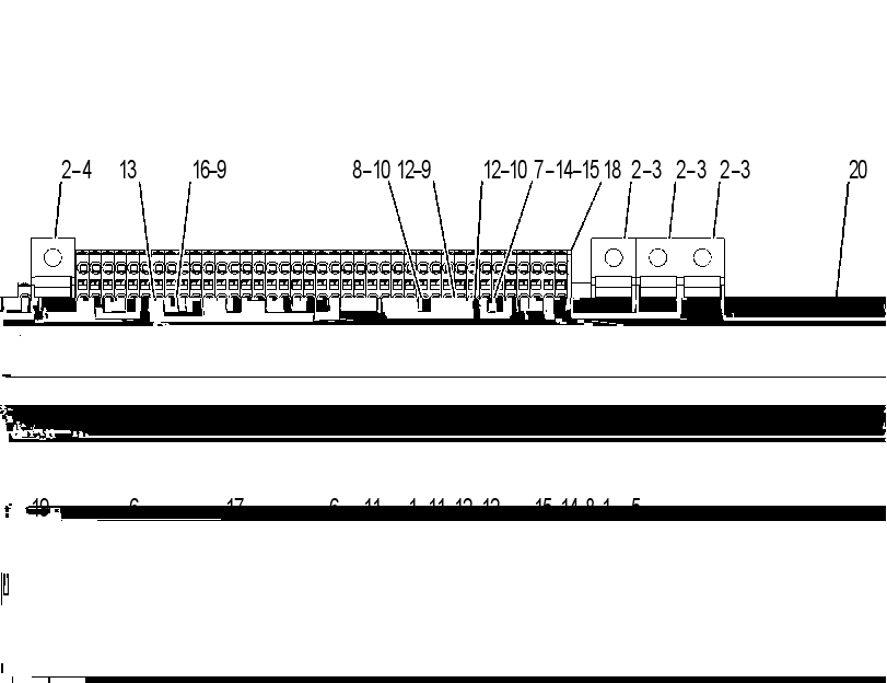 Блок соединительный 3548403 CAT