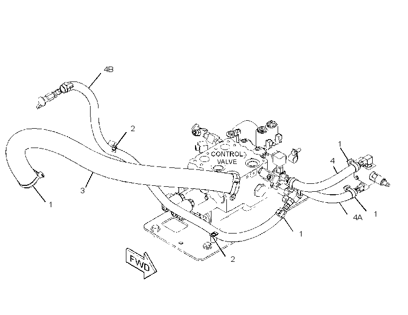 MOUNTING GP-CONTROL VALVE 4228361 CAT