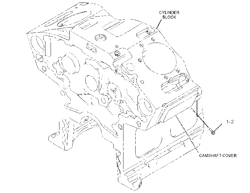 Крепёж крышки распредвала 4302576 CAT