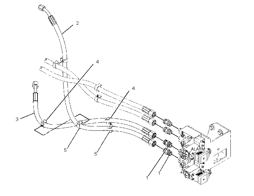 HOSE GP-TRANSFER 3672779 CAT