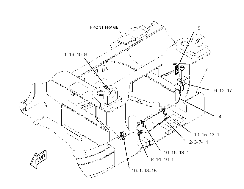 CABLE GP-CONTROL 3094725 CAT