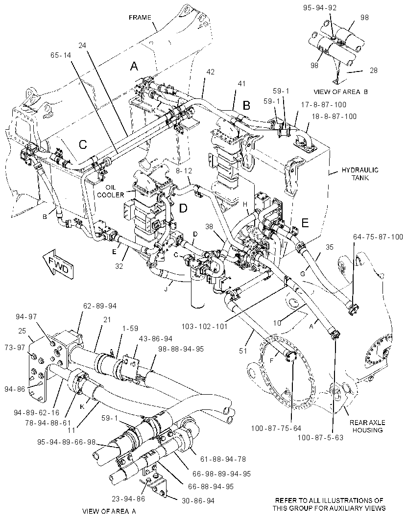 LINES GP-BRAKE COOLING 2788465 CAT