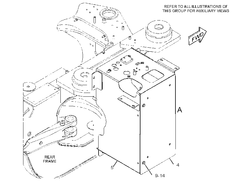 BOX GP-SERVICE CENTER 3967014 CAT