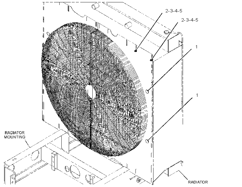 FASTENER GP-RADIATOR MOUNTING 4265234 CAT