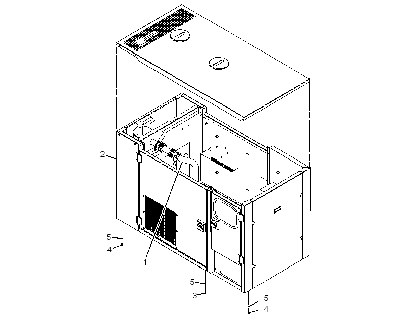 ENCLOSURE GP-GENSET 3104476 CAT
