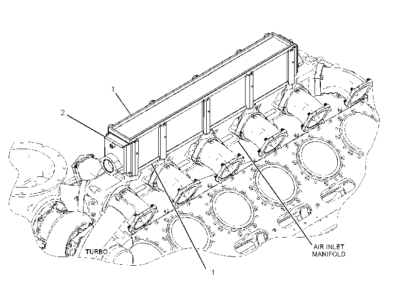 AFTERCOOLER GP-TREATED WATER 3801677 CAT