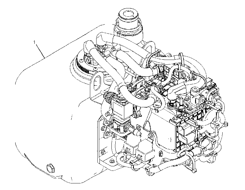 Модуль AdBlue (компоновка) 3735563 CAT