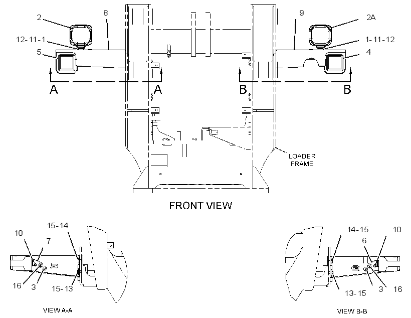 LIGHTING GP-FRONT 4343532 CAT