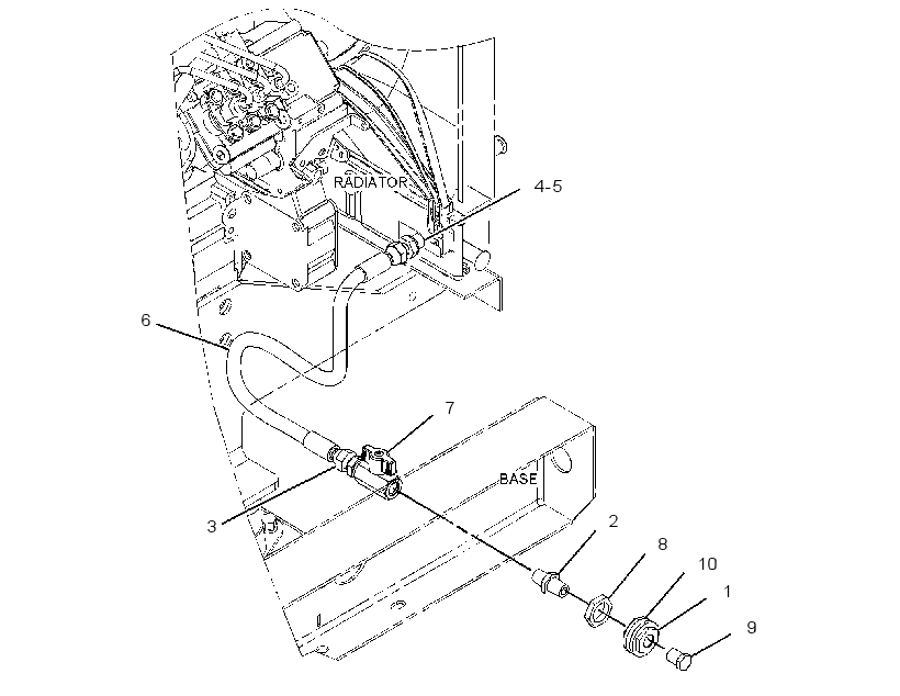 DRAIN GP-COOLANT 3697879 CAT