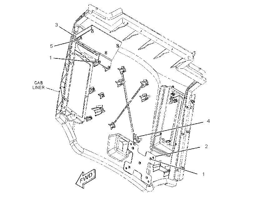 KIT-CONTROL MOUNTING 3920612 CAT