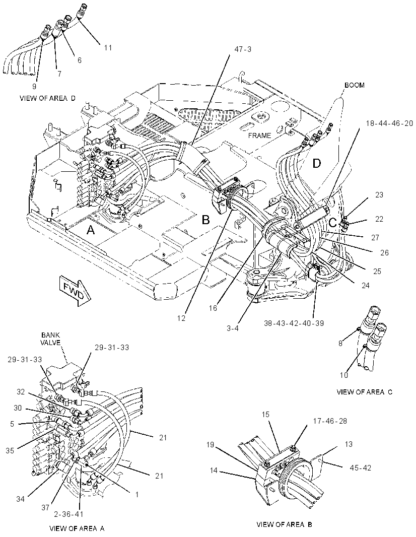 LINES GP-CONTROL 3998376 CAT