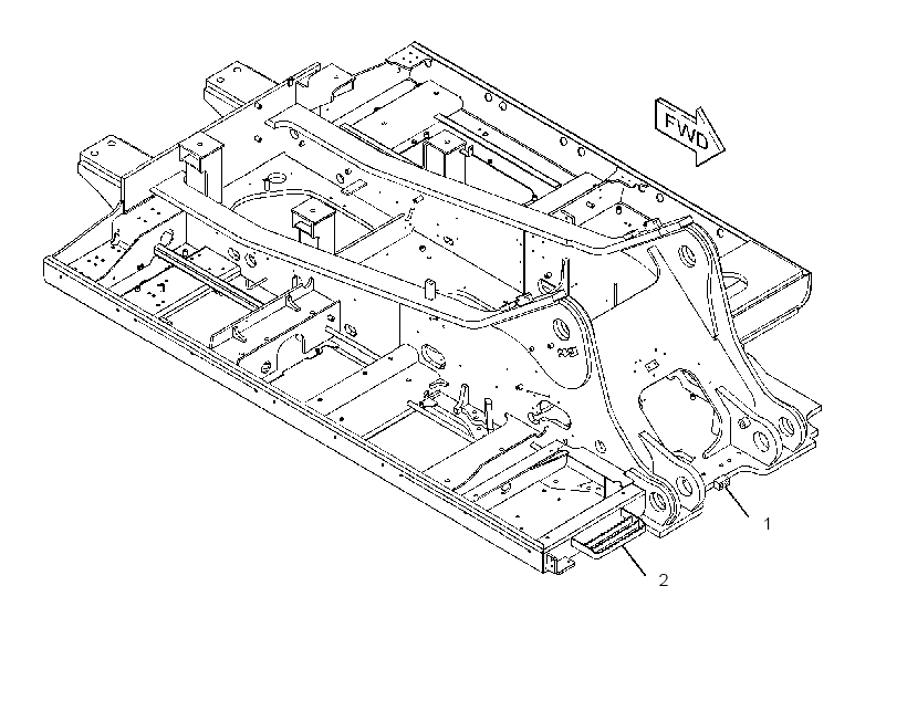 FRAME AS-UPPER 3697318 CAT