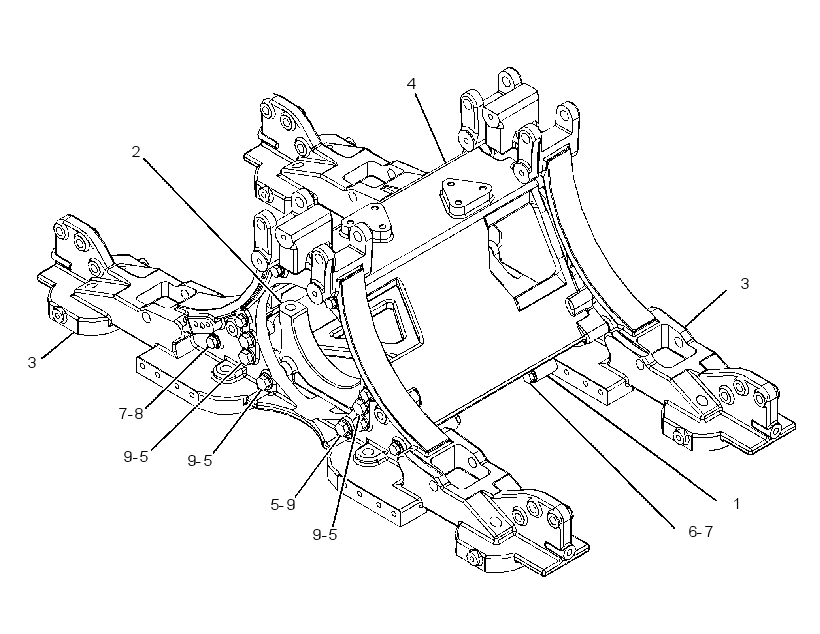 SUPPORT GP-EXHAUST 3686895 CAT