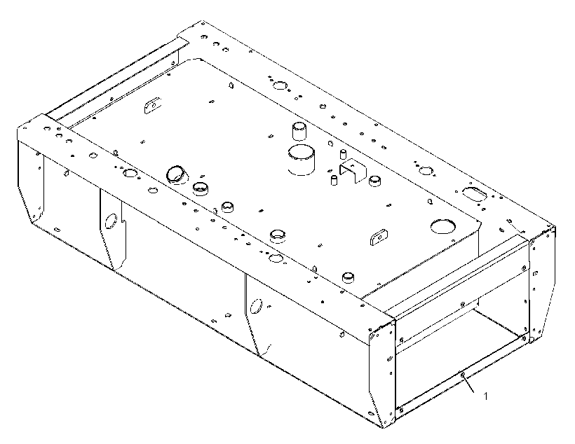 BASE AS-FUEL TANK 3104555 CAT