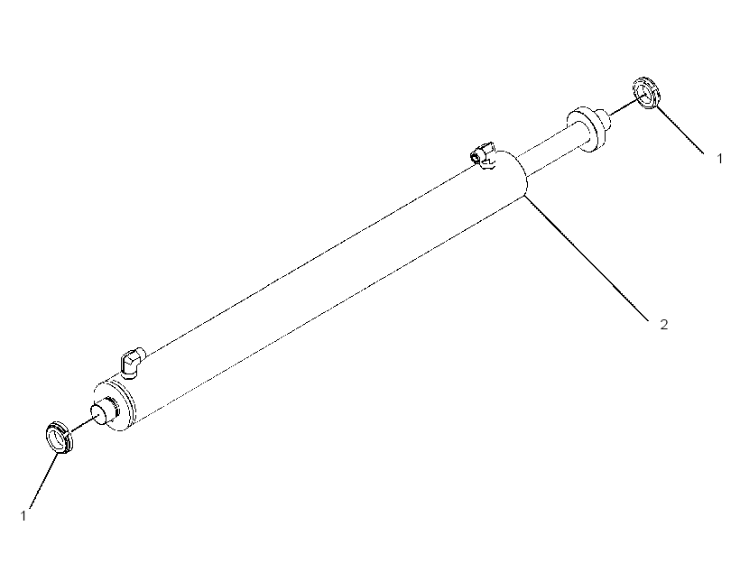 CYLINDER & MTG GP-HYDRAULIC 3933475 CAT