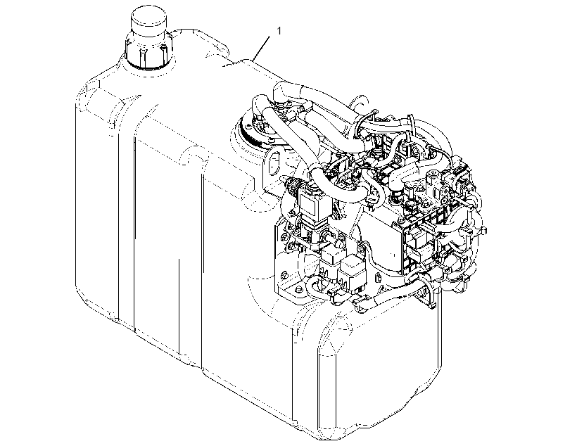 Модуль AdBlue (компоновка) 3892699 CAT