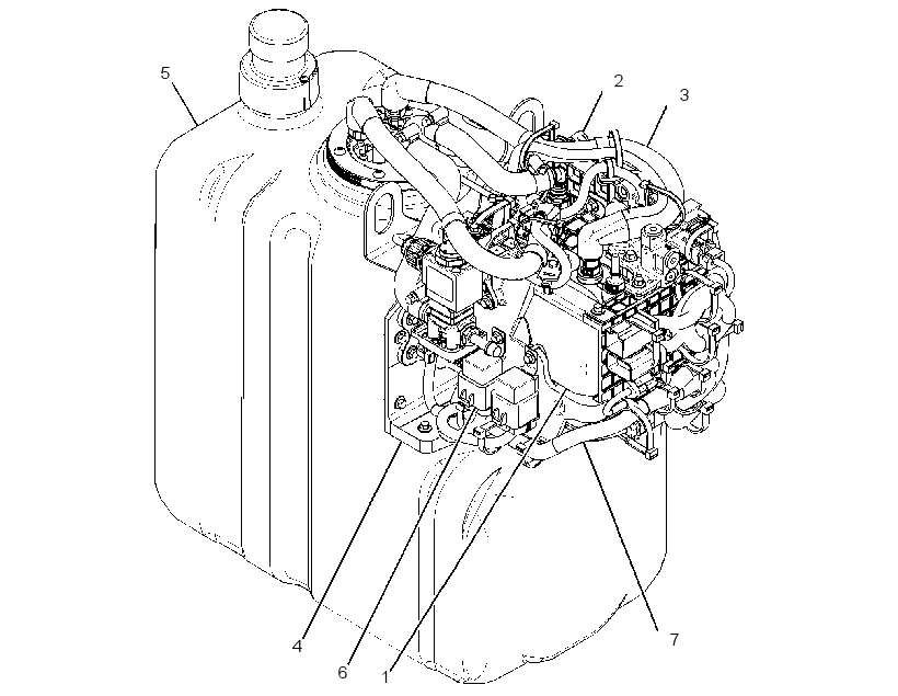 Модуль AdBlue (компоновка) 3996164 CAT