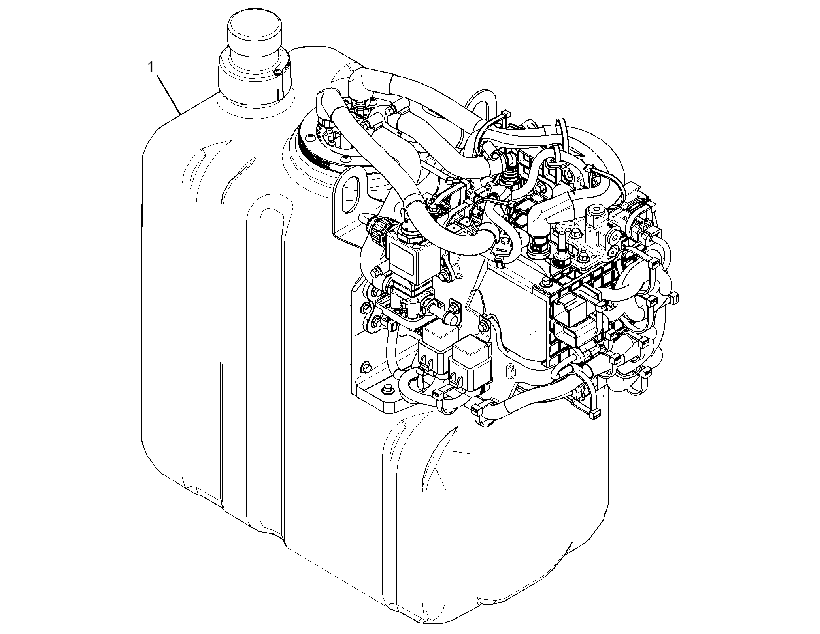 Модуль AdBlue (компоновка) 3892700 CAT