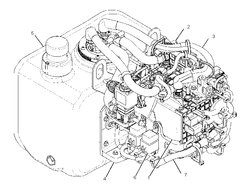 Модуль AdBlue (компоновка) 3996166 CAT